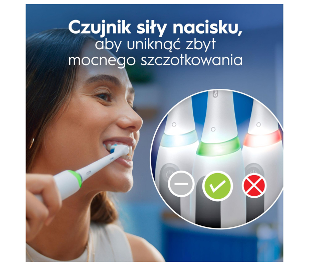 Oral-B Szczoteczka magnetyczna iO3 (matowa biała) - 1601546 - zdjęcie 8